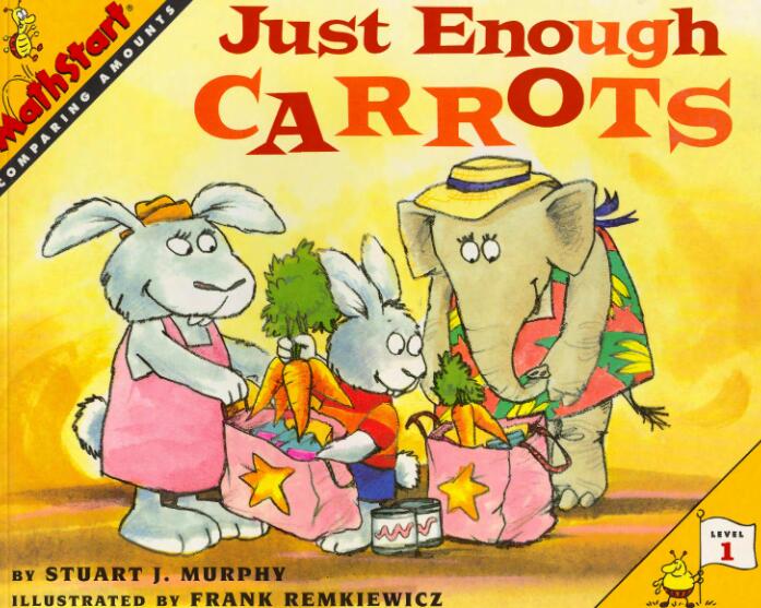 《just enough carrots胡萝卜的数量刚刚好》数学启蒙绘本pdf资源免费下载