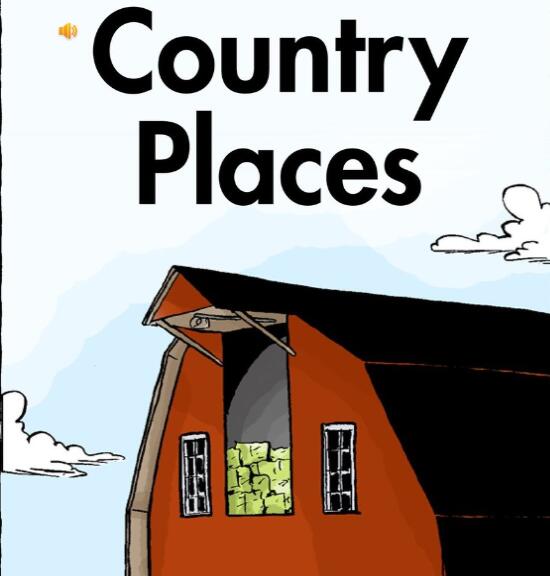 《Country Places乡村里的地方》英文原版绘本pdf资源免费下载