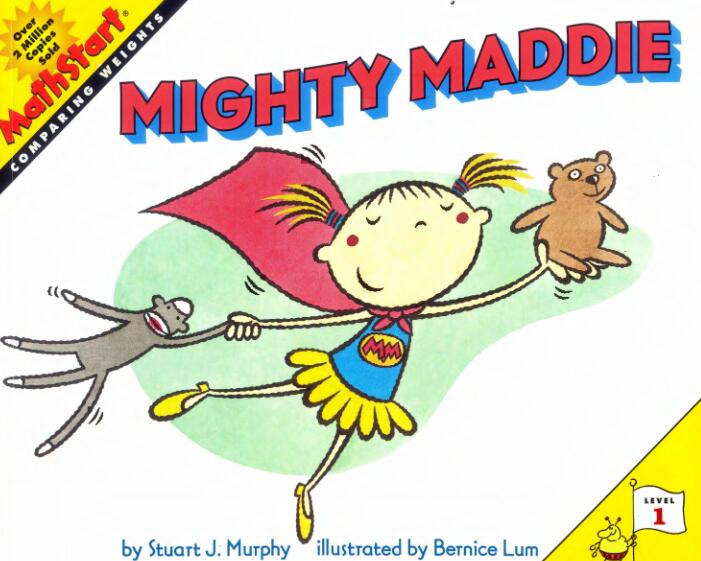 《Mighty Maddie超人麦迪》数学启蒙绘本pdf资源免费下载