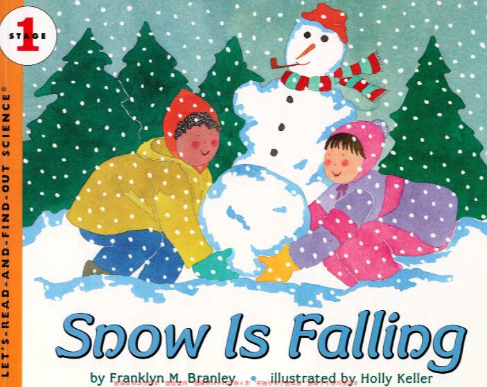 《Snow Is Falling》科普类英文绘本故事pdf资源免费下载