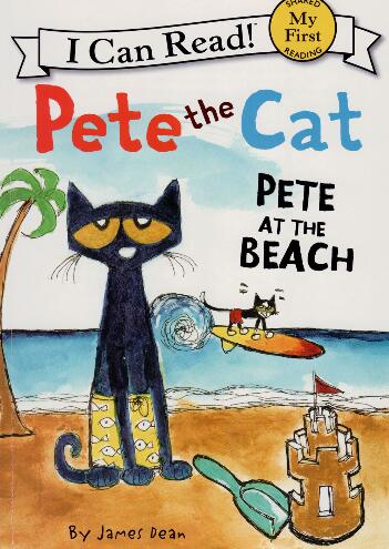 《Pete at the Beach 皮特在海滩》英文绘本pdf+音频资源免费下载