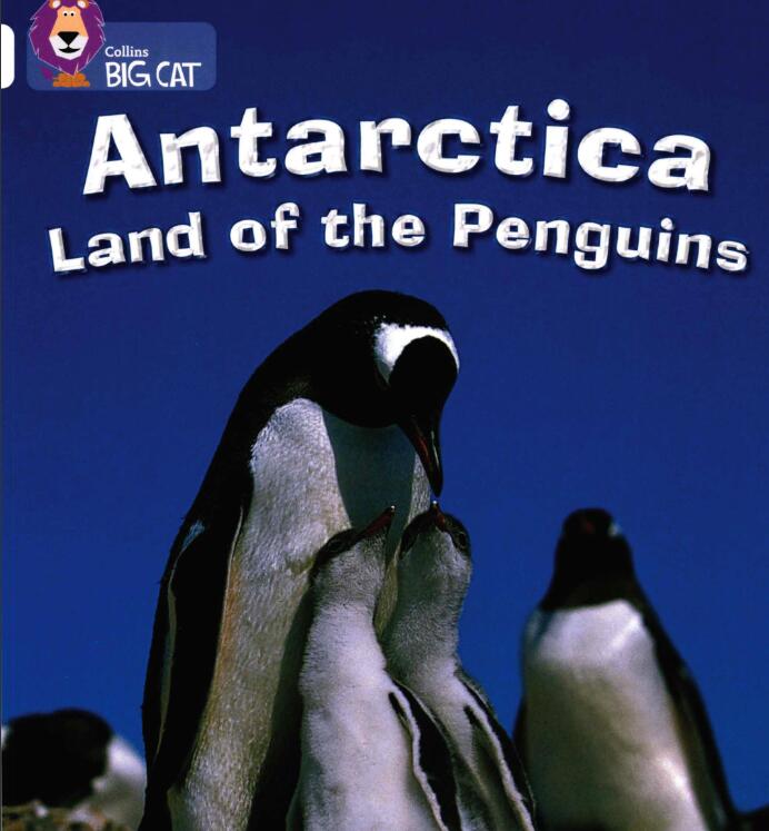 《Antarctica Land of the Penguins》英语绘本pdf资源免费下载