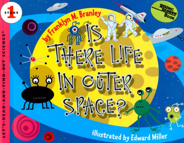《Is There Life in Outer Space》科普类英文绘本pdf资源免费下载