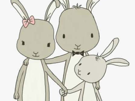 兔子的爱心伞故事