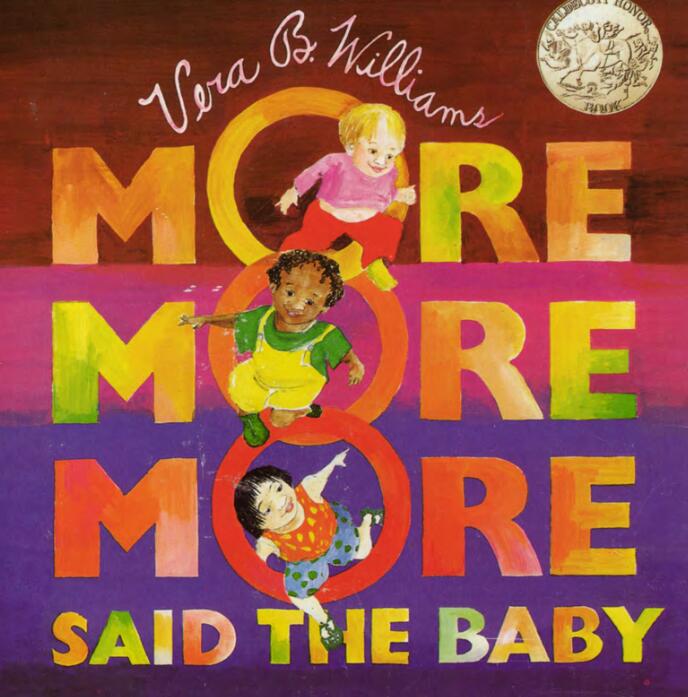 《More More More Said The Baby宝贝还要更多》英文绘本pdf资源免费下载