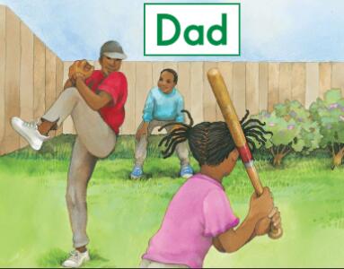 少儿英语绘本故事《Dad爸爸》pdf资源免费下载