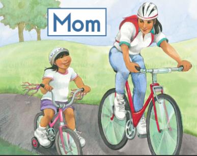 少儿英语绘本故事《Mom妈妈》pdf资源免费下载