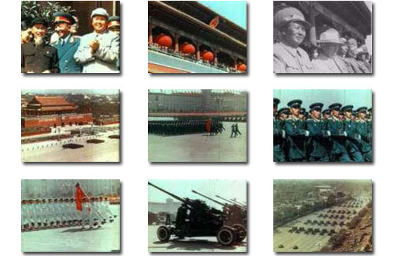 中国历年国庆阅兵集图