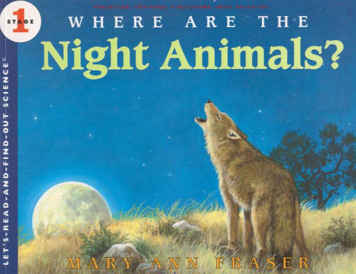 《Where are the Night Animals》英文绘本pdf资源免费下载​