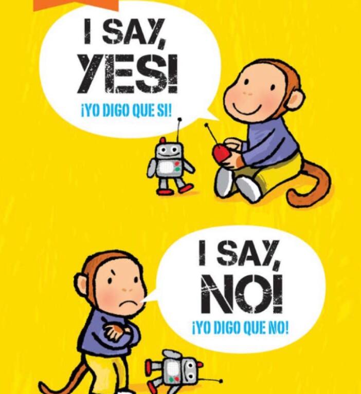 《I say,YES! I say,NO我说好!我说不》英文原版绘本pdf资源免费下载