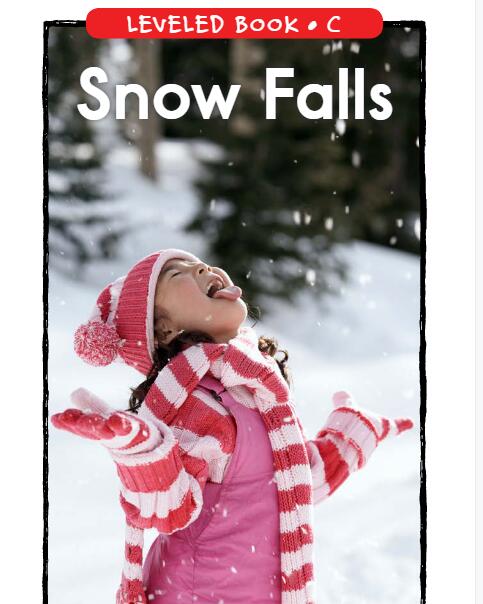 《Snow Falls》RAZ分级阅读绘本pdf资源免费下载