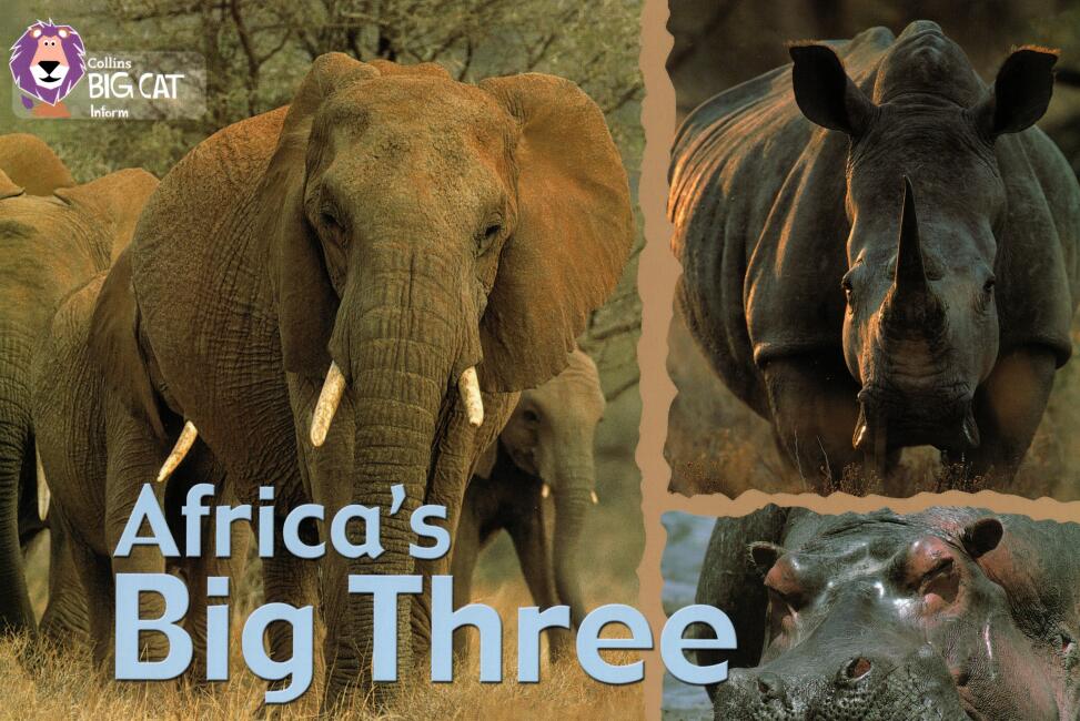 《Africa's Big Three》英语绘本pdf资源免费下载