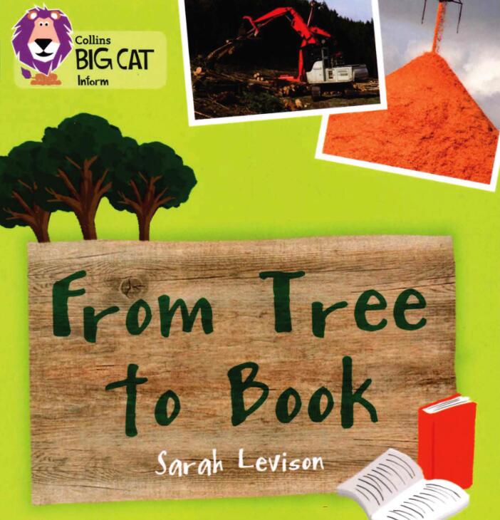 《From Tree to Book》英语绘本pdf资源免费下载