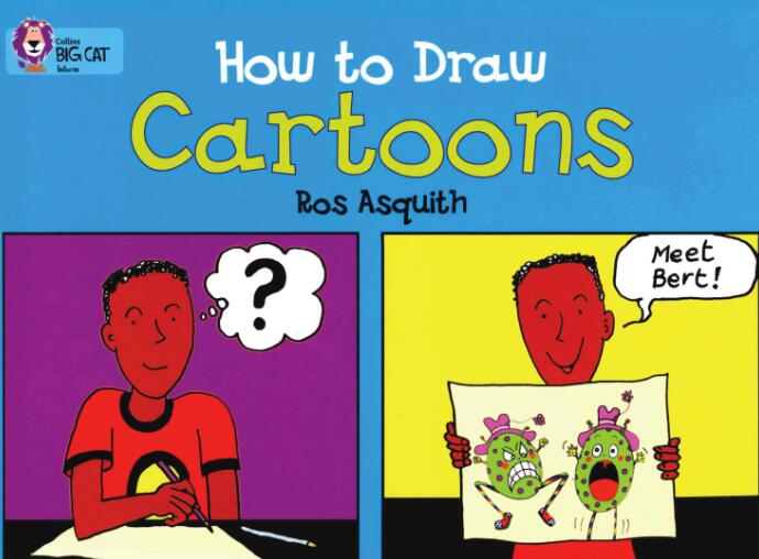 《How to Draw Cartoons》英语绘本pdf资源免费下载