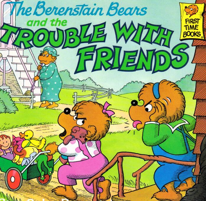《The BerenstainBears and the Trouble With Friends》绘本pdf资源免费下载