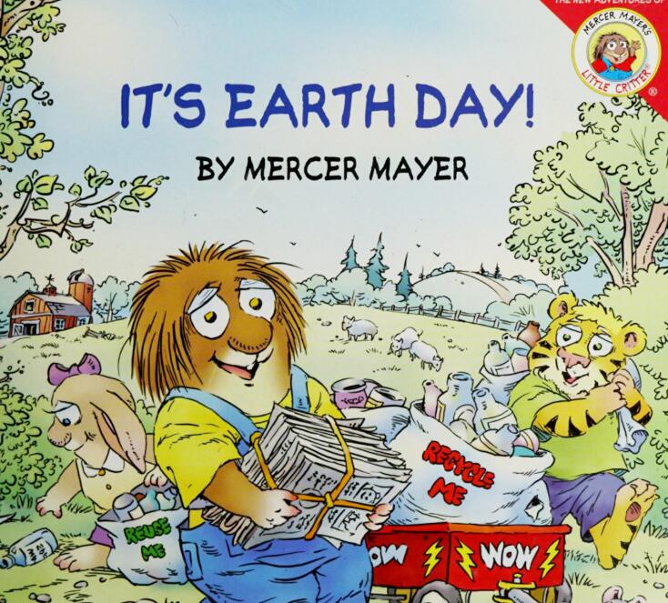 《It's Earth Day今天是地球日》英文原版绘本pdf资源免费下载