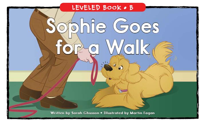 《Sophie Goes for a Walk》RAZ分级绘本pdf资源免费下载