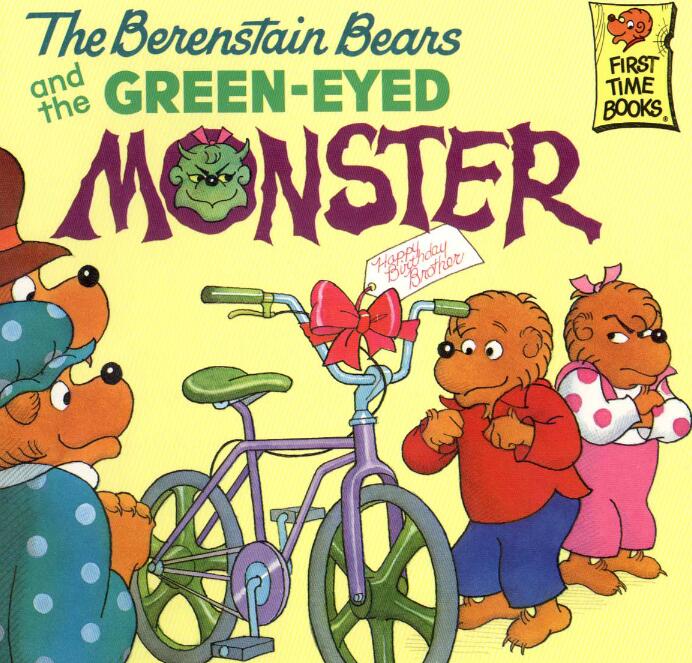 《The Berenstain Bears and the Green-Eyed Monster》绘本pdf资源免费下载《The Berenstain Bears and the Green-Eyed