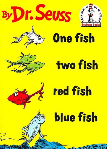One Fish Two Fish Red Fish Blue Fish绘本mp3+mp4下载
