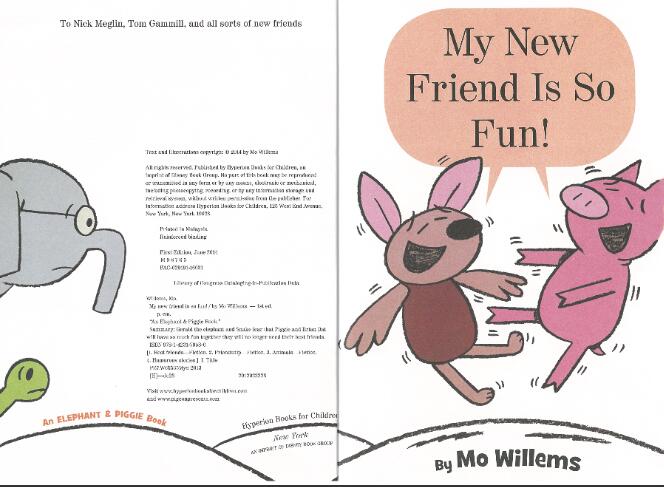 《My new friend is so fun》英文原版绘本pdf资源免费下载