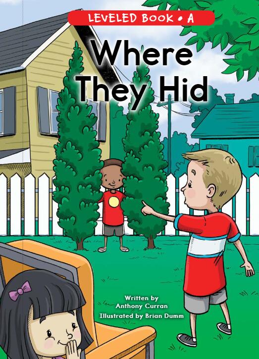 《Where They Hid》RAZ分级英语绘本pdf资源免费下载