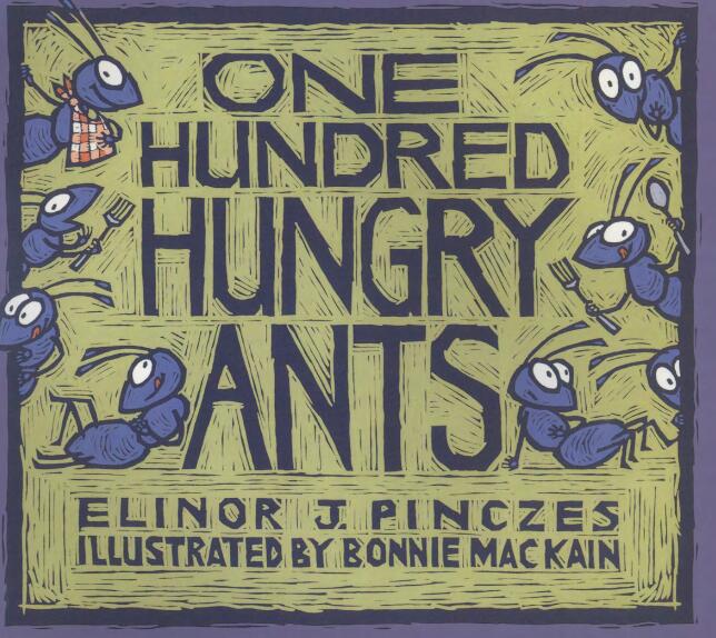《One Hundred Hungry Ants》英文绘本pdf资源免费下载