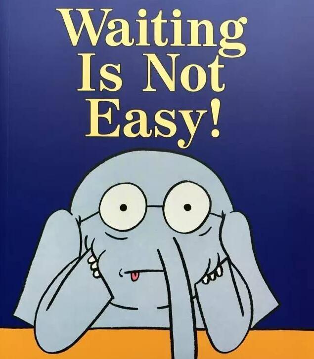 《Waiting is not easy等待是不容易的》英文原版绘本pdf资源免费下载