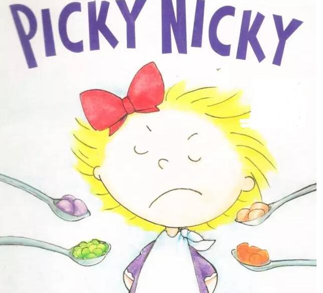 Picky Nicky挑嘴的妮琪英文原版绘本pdf+音频资源免费下载