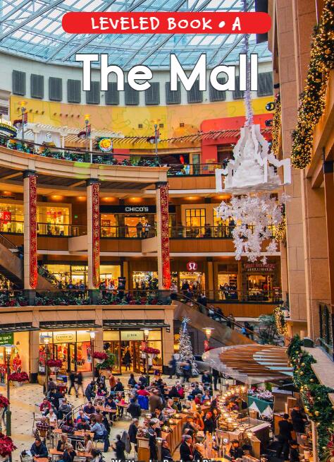 《The Mall》RAZ分级阅读绘本pdf资源免费下载