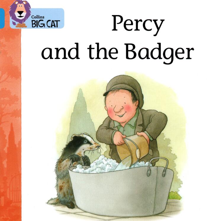《Percy and the badger》大猫分级英语绘本pdf资源免费下载