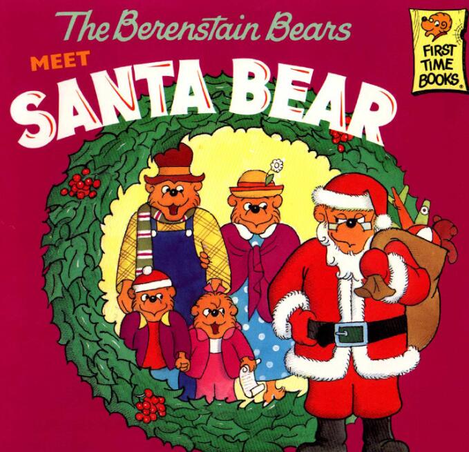 《The Berenstain Bears Meet Santa Bear》绘本pdf资源免费下载