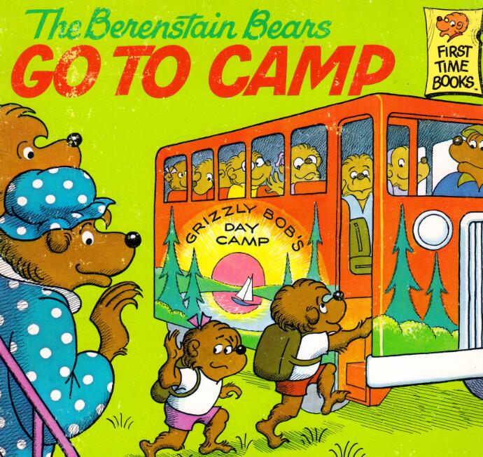 《The Berenstain Bears Go To Camp》绘本pdf资源免费下载