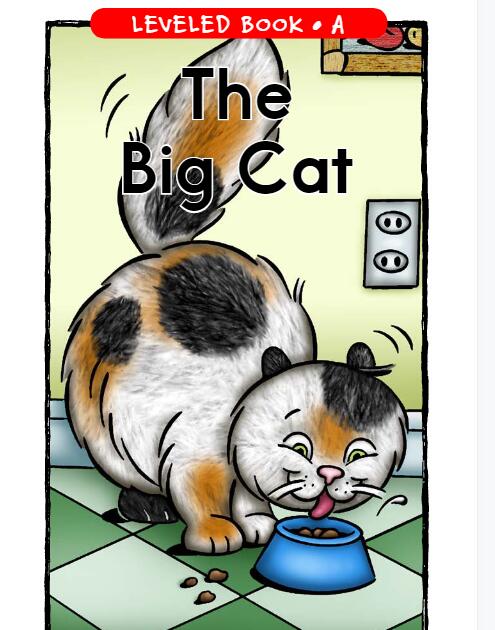 《The Big Cat》RAZ分级阅读绘本pdf资源免费下载