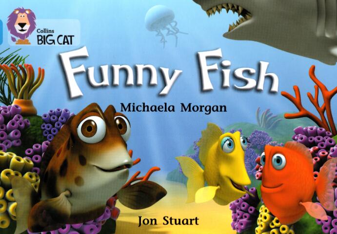 《Funny fish》大猫分级英语绘本pdf资源免费下载
