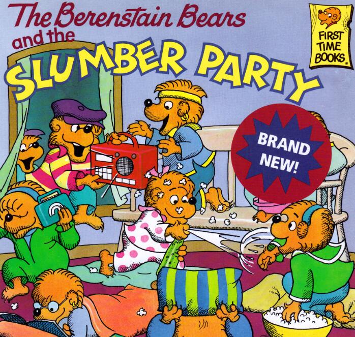 《The Berenstain Bears and the Slumber Party》绘本pdf资源免费下载