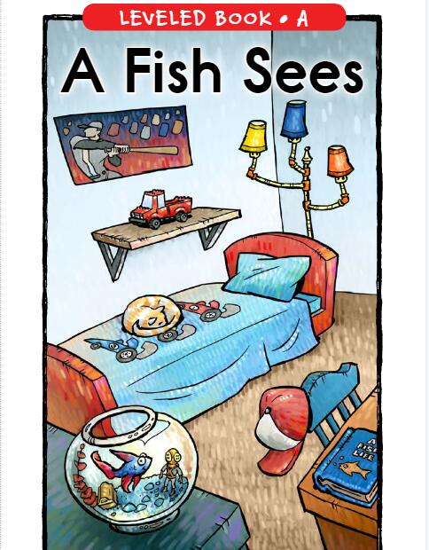 《A Fish Sees》RAZ分级阅读绘本pdf资源免费下载