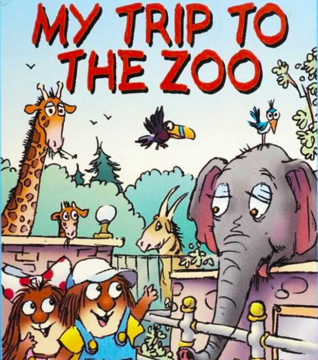 《My trip to the zoo我的动物园之旅》英文原版绘本pdf资源免费下载
