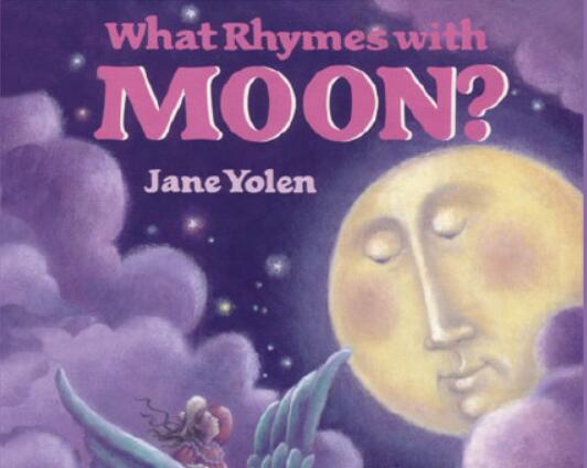 《What Rhymes with Moon》月亮的韵律英语绘本pdf资源免费下载