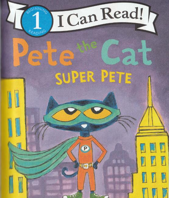 《Pete the Cat super Pete》英语绘本pdf资源免费下载