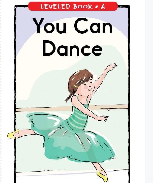 《You Can Dance》RAZ英语绘本pdf+点读包+练习册资源免费下载