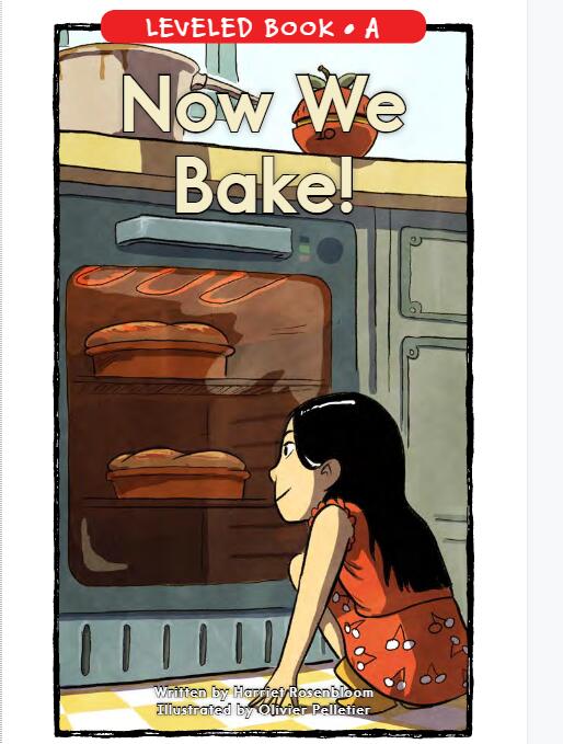 《Now We Bake》RAZ英语绘本pdf+点读包+练习册资源免费下载