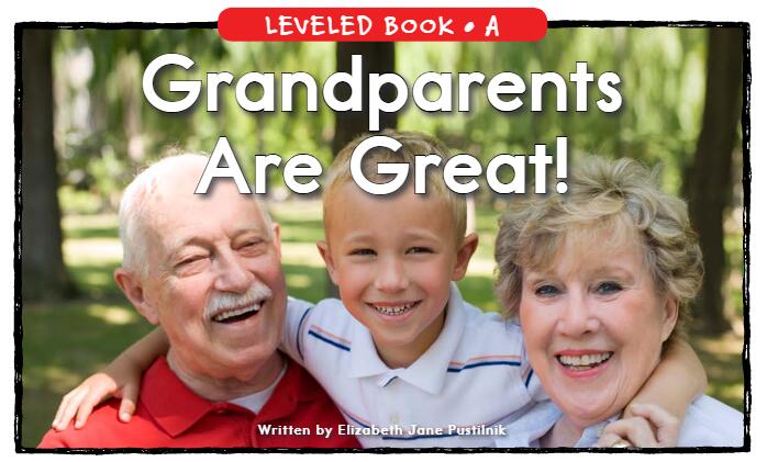 《Grandparents are Great》RAZ绘本pdf+点读包+练习册资源免费下载