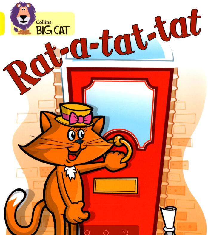 《Rat-a-tat-tat》大猫分级英语绘本pdf资源免费下载