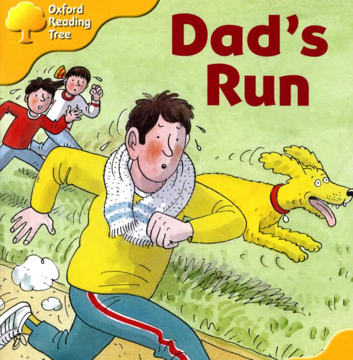 《Dad's Run爸爸跑步》牛津树绘本pdf资源免费下载