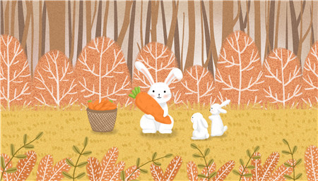 助人为乐的小白兔的故事
