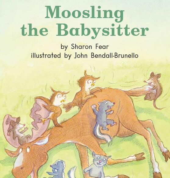 《Moosling The Babysitter》海尼曼英语绘本pdf资源免费下载