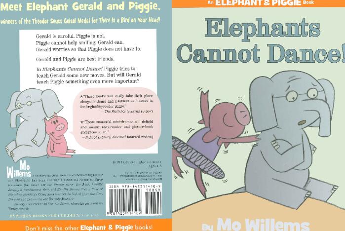 《Elephant Cannot Dance大象不能跳舞》英文原版绘本pdf资源免费下载