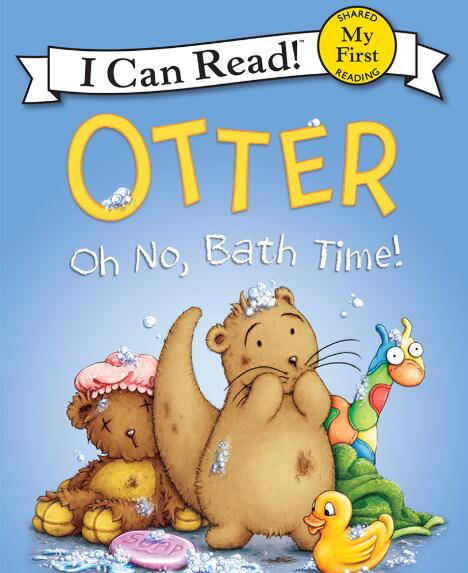 《Otter Oh No Bath Time》英语启蒙绘本pdf资源免费下载