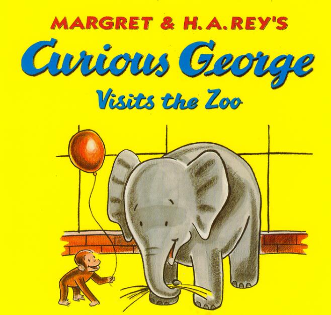 《Curious George Visit the Zoo》绘本pdf+mp3资源免费下载