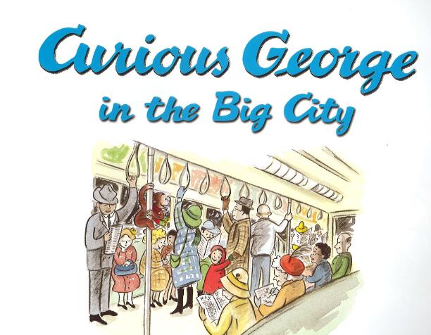 《Curious George in the Big City》绘本pdf+mp3资源免费下载
